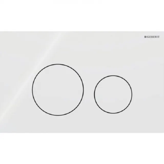 Клавиша смыва Geberit Sigma40 115.628.SI.1 белый