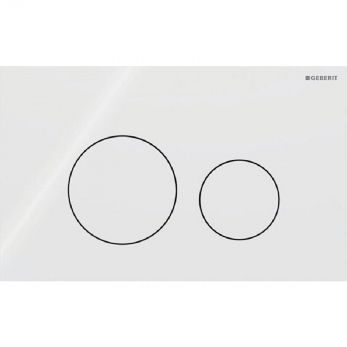 Клавиша смыва Geberit Sigma40 115.628.SI.1 белый