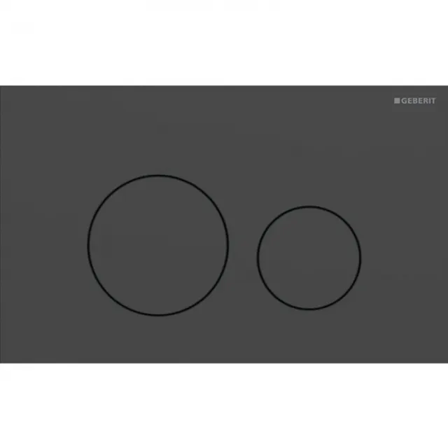 Клавиша смыва Geberit Sigma40 115.628.14.1 черный матовый