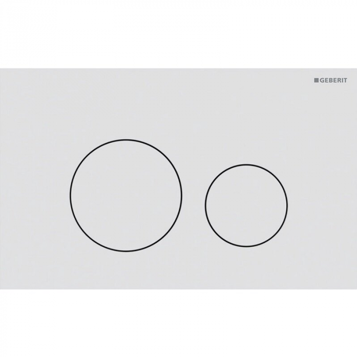 Клавиша смыва Geberit Sigma40 115.628.JT.1 белый матовый