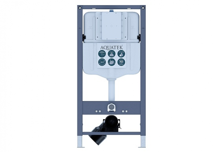 Инсталляция для подвесного унитаза AQUATEK Pneumo N49 INSP-0000002