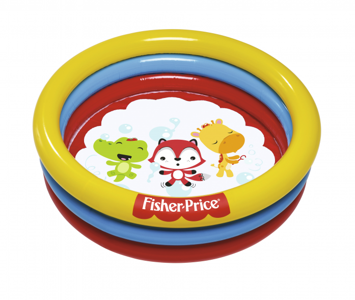 Бассейн BestWay Fisher Price с 25 шариками 93501