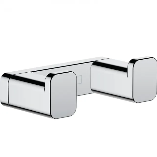 Двойной крючок Hansgrohe AddStoris 41755000 хром