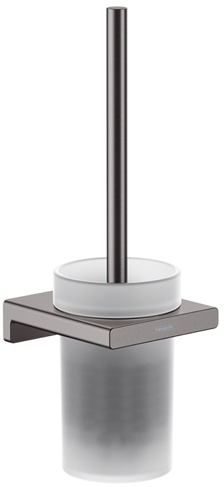 Ершик для унитаза Hansgrohe AddStoris 41752340 шлифованный черный хром