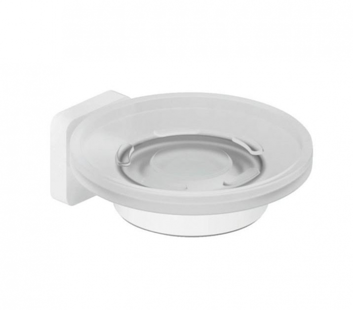 Мыльница Kludi VELA S 2598553 белый матовый