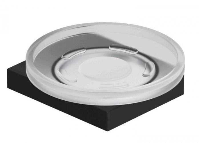 Мыльница Kludi Vela C 3198539 черный матовый