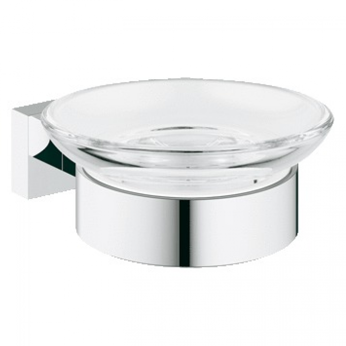 Мыльница GROHE Essentials Cube 40754001 прозрачный