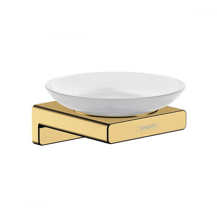 Мыльница Hansgrohe AddStoris 41746990 полированное золото