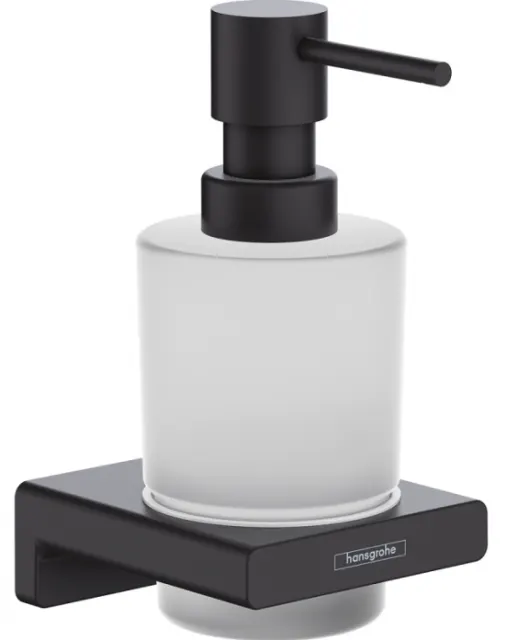 Диспенсер для жидкого мыла Hansgrohe AddStoris 41745670 черный матовый