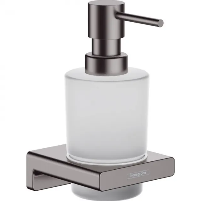 Дозатор для жидкого мыла Hansgrohe AddStoris 41745340 шлифованный черный хром