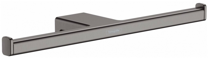 Держатель туалетной бумаги Hansgrohe AddStoris 41748340 шлифованный черный хром