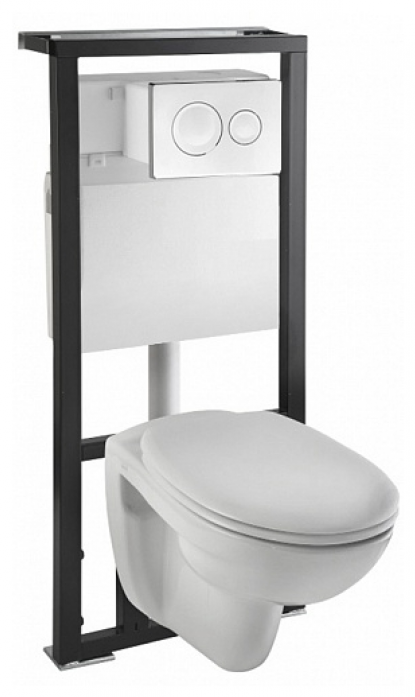 Комплект инсталляция и унитаз Vitra Normus 9773B003-7201