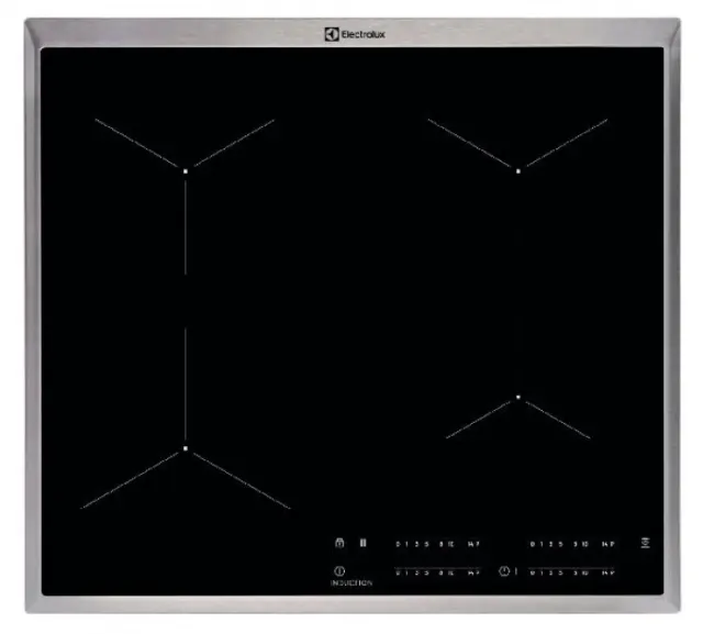 Индукционная варочная поверхность Electrolux EIT60443X черный
