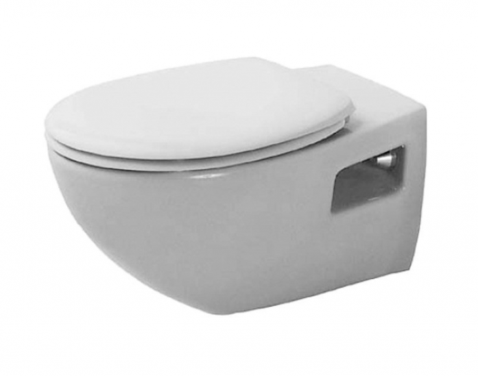 Унитаз подвесной с сиденьем Duravit Duraplus Colomba 2547090000 + 0064190096 белый