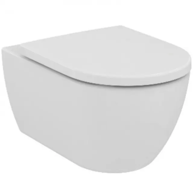 Унитаз подвесной Ideal Standard Ellisse T569201 с сиденьем белый