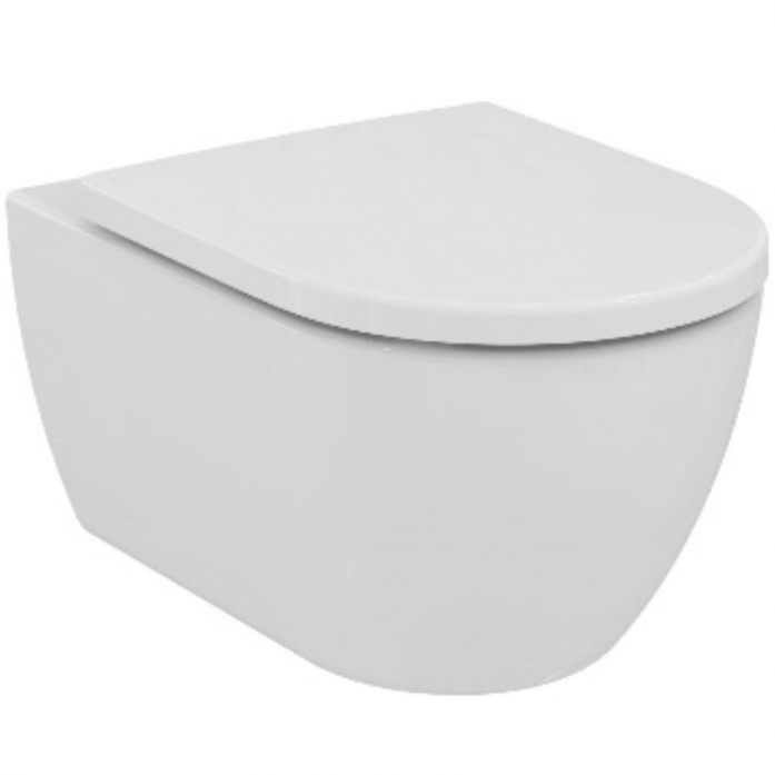 Унитаз подвесной Ideal Standard Ellisse T569201 с сиденьем белый