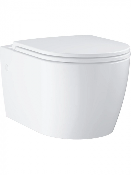 Унитаз подвесной GROHE Bau 103860SH00 с сиденьем белый