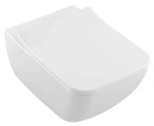 Унитаз подвесной с сиденьем VILLEROY & BOCH Venticello 4611RS01 белый