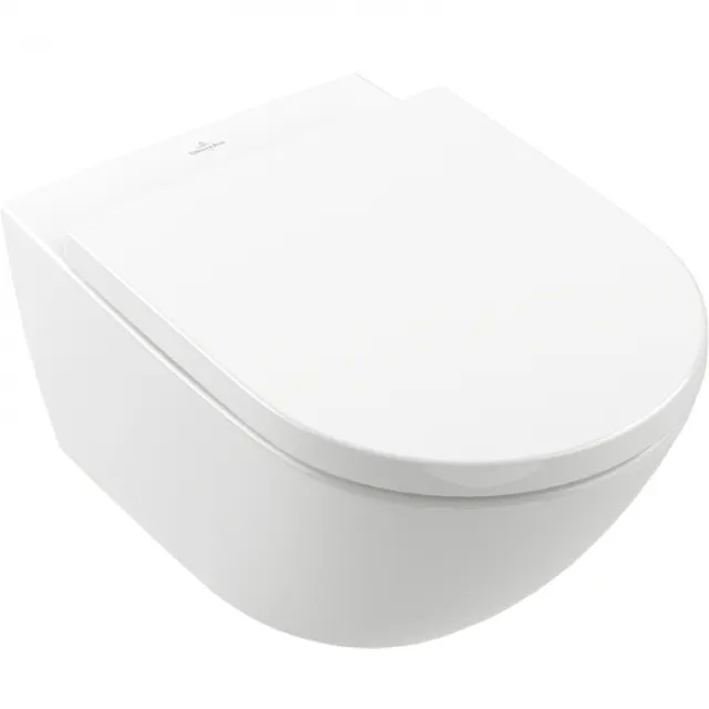 Унитаз подвесной с сиденьем Villeroy&Boch Subway 3.0 4670TS01