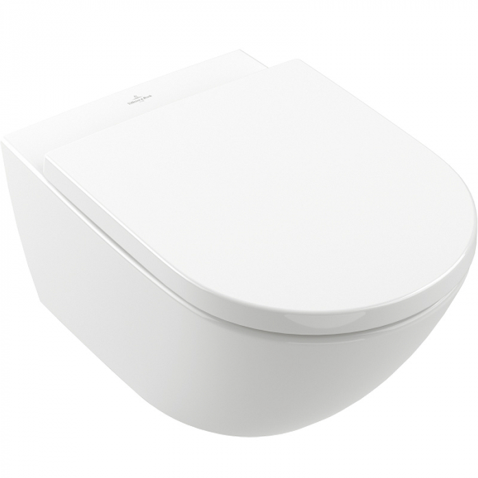 Унитаз подвесной с сиденьем Villeroy&Boch Subway 3.0 4670TS01