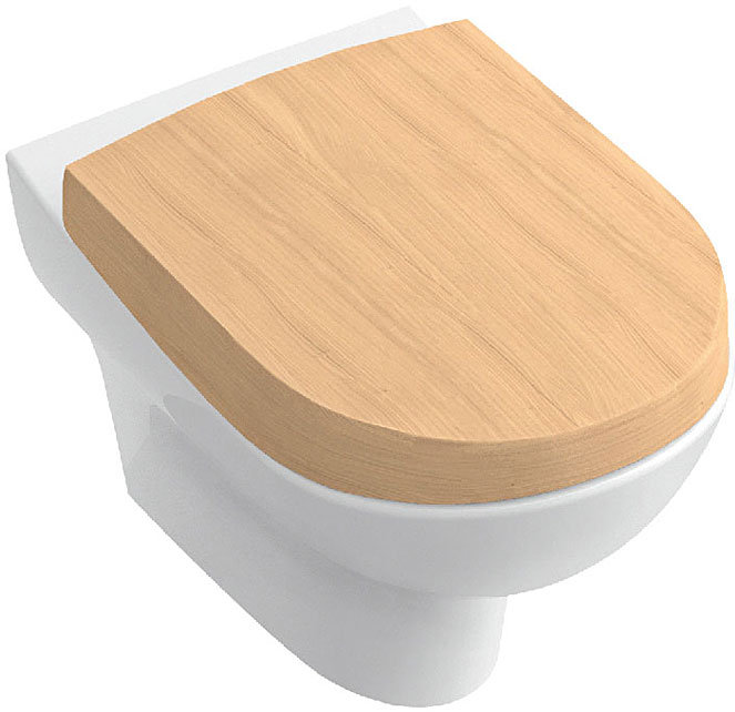 Чаша подвесного унитаза Villeroy&Boch My Nature 561010R1 alpin