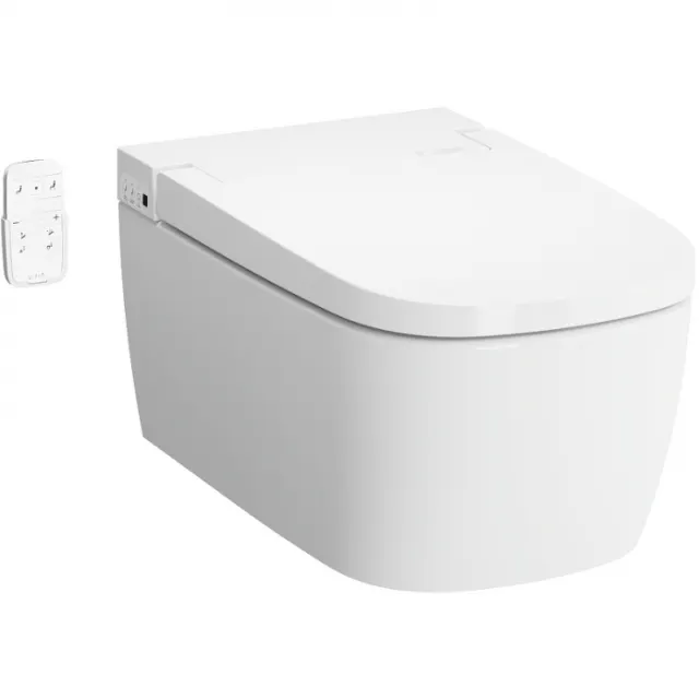 Интеллектуальный подвесной унитаз Vitra V-Care Basic 5674B003-6193 белый
