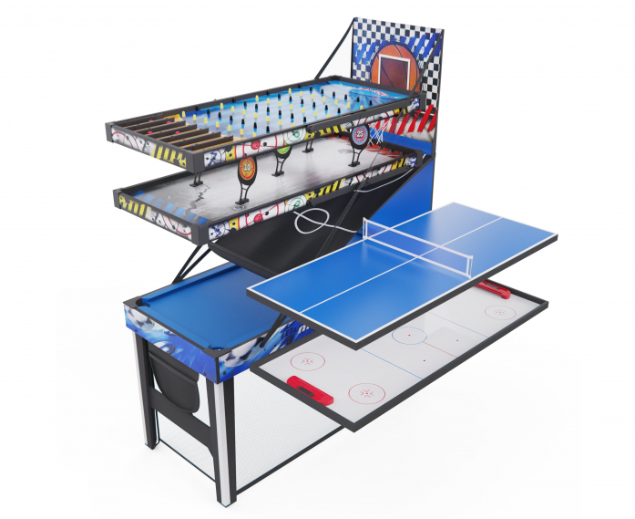 Игровой стол - трансформер DFC 48" 10 в 1 UY10138BL