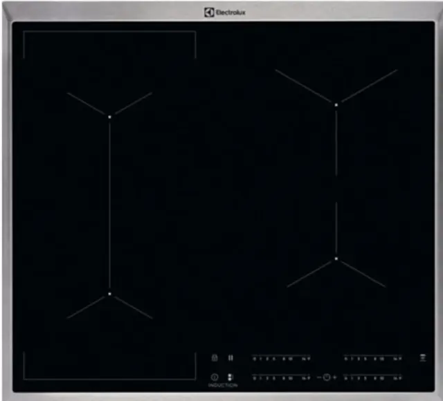 Индукционная варочная поверхность Electrolux EIV6340X черный/серебристый