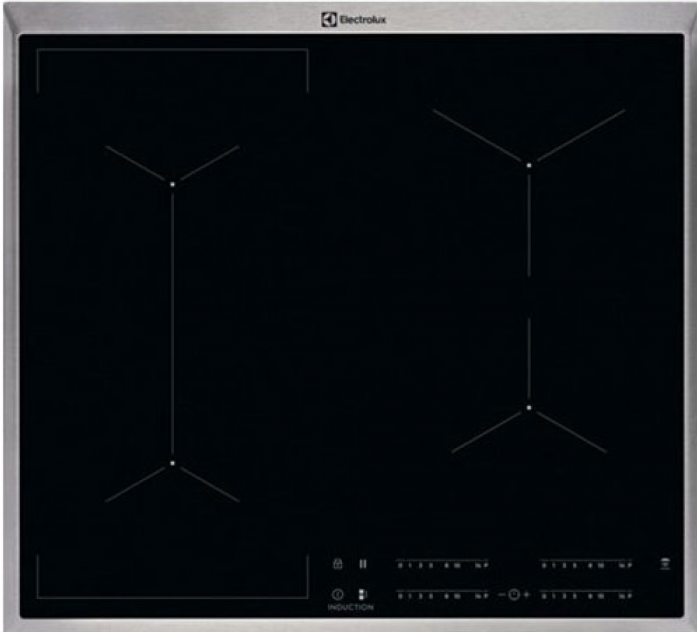 Индукционная варочная поверхность Electrolux EIV6340X черный/серебристый