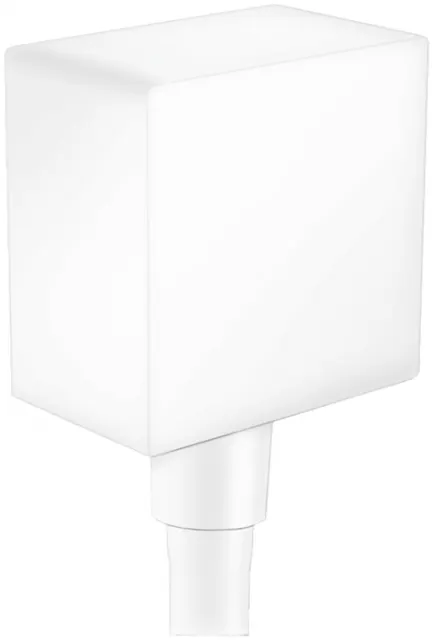 Шланговое подсоединение Hansgrohe Fixfit Square 26455700 матовый белый