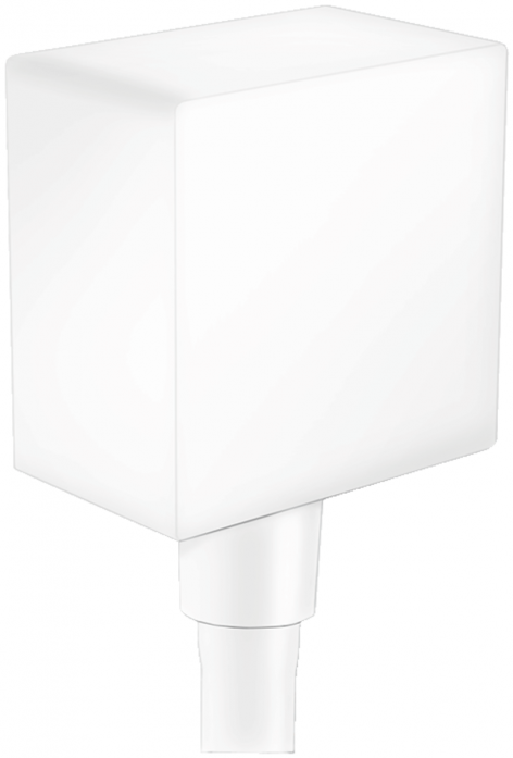 Шланговое подсоединение Hansgrohe Fixfit Square 26455700 матовый белый