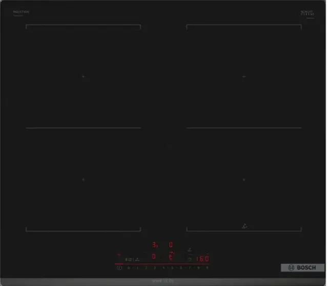 Индукционная варочная поверхность Bosch PVQ631HC1E черный