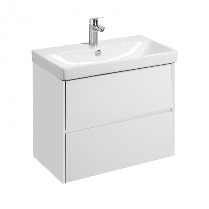 Комплект AQUATON 1A2830K0SD010 Тумба Сканди 80 белый 1A283001SD010 / Раковина Адриана 80 1WH501772