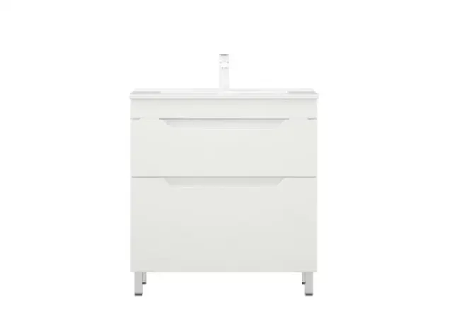 Тумба напольная Corozo Юта 75 Z2 белая SD-00001668