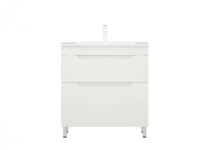 Тумба напольная Corozo Юта 75 Z2 белая SD-00001668