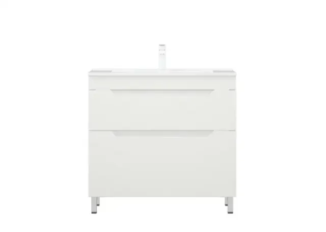 Тумба напольная Corozo Юта 85 Z2 белая SD-00000398