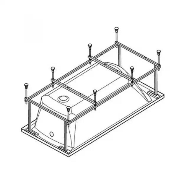 Монтажный комплект Santek Фиджи 170х75 1.WH50.1.601
