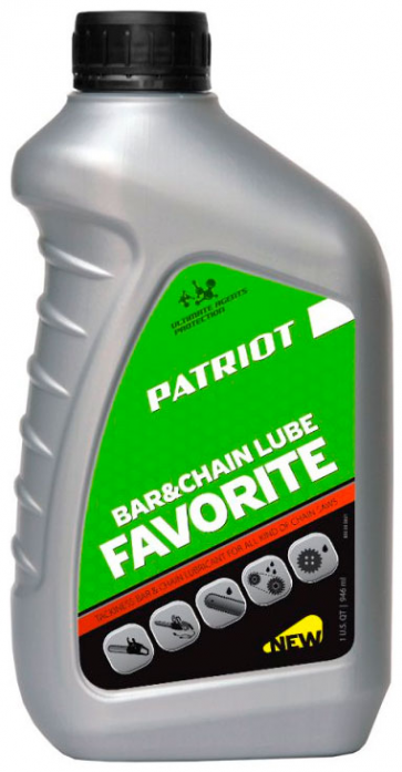 Масло моторное Patriot FAVORITE BAR&CHAIN LUBE 0,946.л 850030601