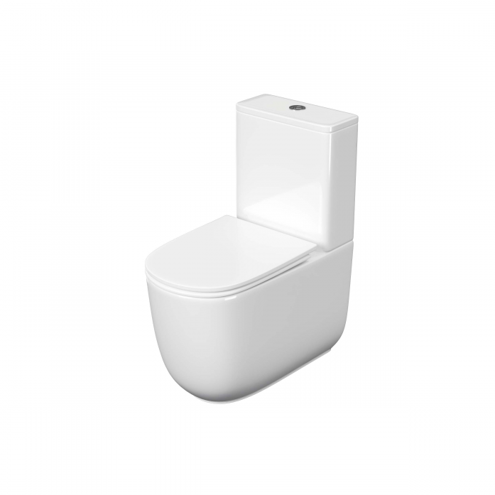 Унитаз напольный AQUATEK Optima Plus AQ4452-00 белый