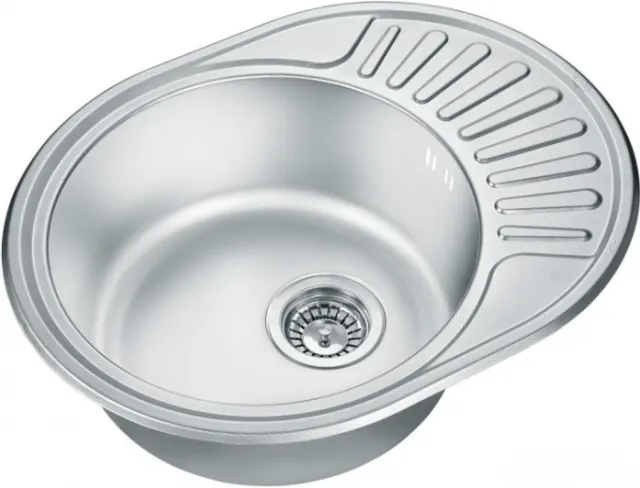 Кухонная мойка Emar ЕМ-5745 нержавеющая сталь Decor