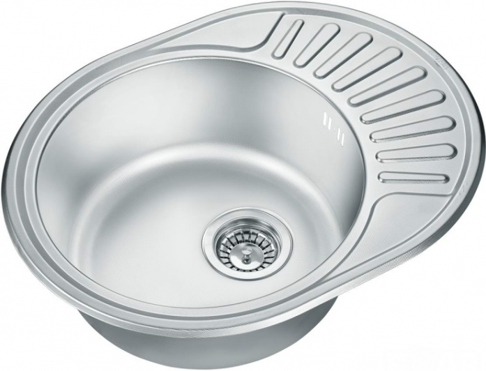 Кухонная мойка Emar ЕМ-5745 нержавеющая сталь Decor