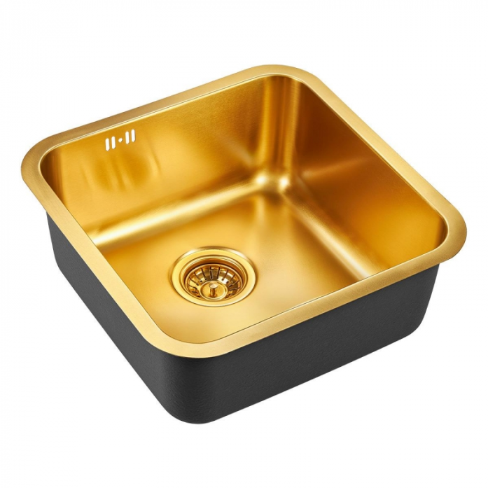 Кухонная мойка Emar EMB-127A PVD Nano Golden