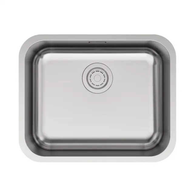 Мойка Paulmark VELLO 53 UNI, нерж. сталь, VE53-BS, брашированная сталь, 533х433мм,