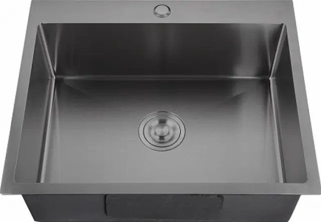 Мойка GranFest GF METAL 6045 PVD графит
