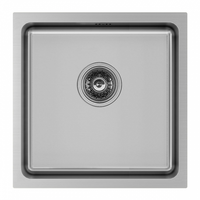 Мойка Paulmark нерж. сталь VISTA 44, PM304444-BS, брашированная сталь, 440х440мм,