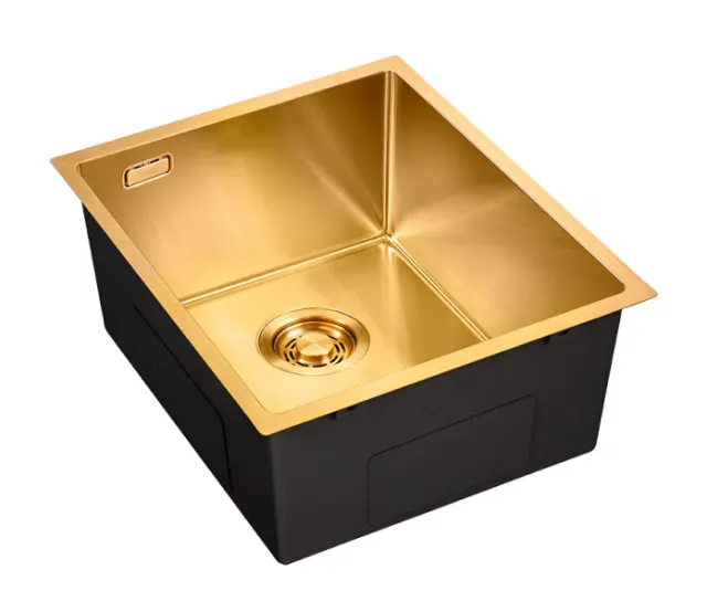 Кухонная мойка Emar EMB-130 PVD Nano Golden