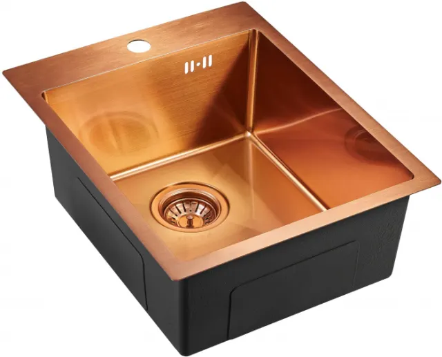 Кухонная мойка Emar EMB-128A Nano Coppery