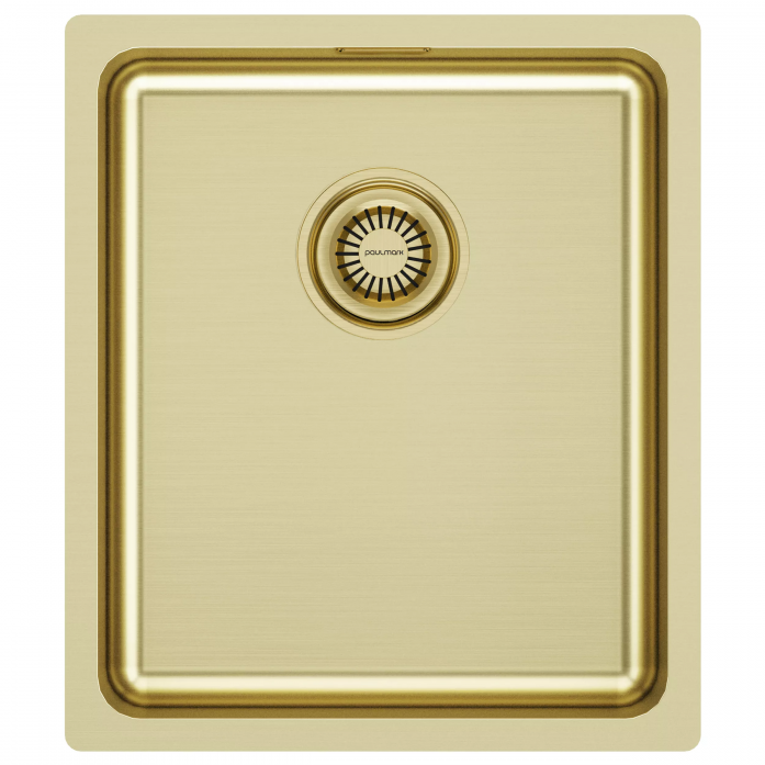 Мойка Paulmark нерж. сталь VISTA 38, PM904438-LG, светлое золото, 380х440мм,