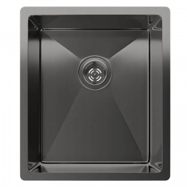 Мойка Rivelato Rinox 3844 UN PVD black