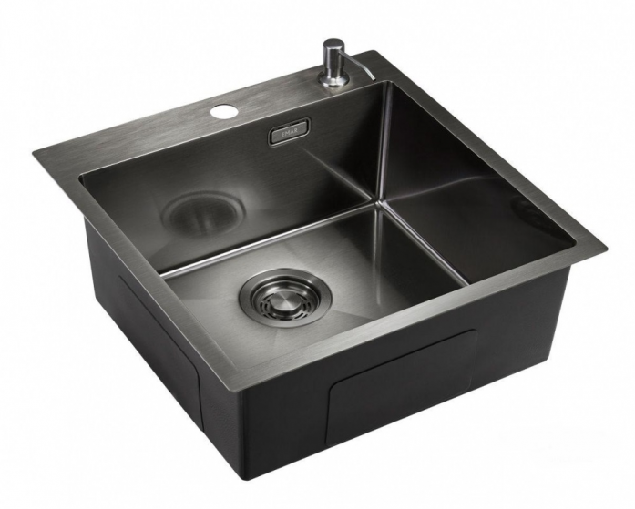 Кухонная мойка Emar EMB-117A PVD Nano Dark